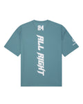 ALLRIGHT Overfit T-shirt (Smoke Blue)