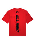 ALLRIGHT Overfit T-shirt (Red)