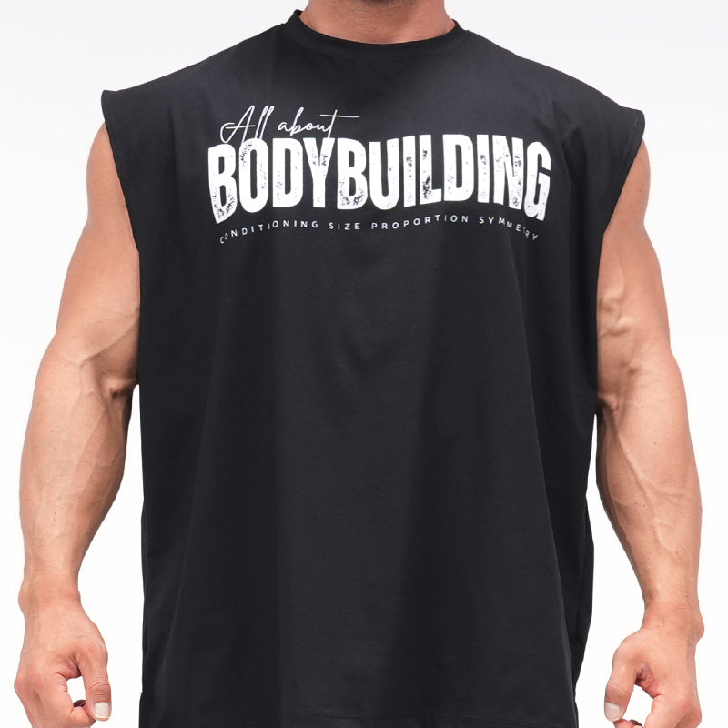 TFE Bodybuilding Sleeveless (Black)
