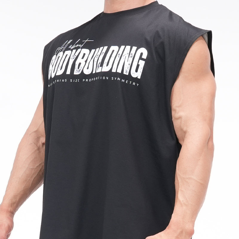 TFE Bodybuilding Sleeveless (Black)